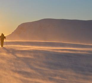 Dem Sonnenuntergang entgegen...