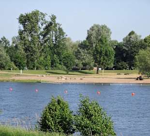 Der Badestrand am Werdersee