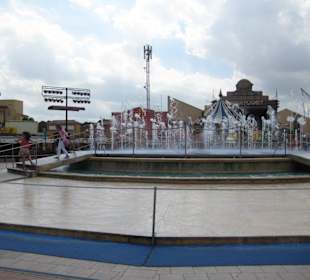 "Erfrischung" im Park