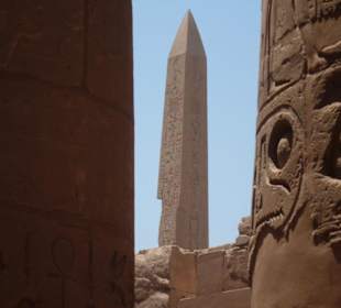 Motiv in einem der Luxor Tempel