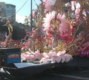 Karnevalsumzug in Santa Cruz