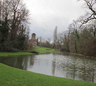 Schlosspark Schwetzingen im Winter