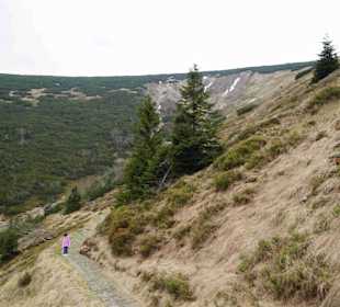 Berg Schneekoppe/Śnieżka