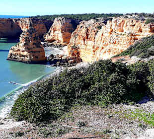 Klippenwandern Benagil