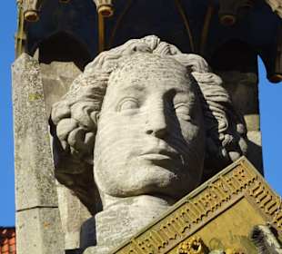 Der Kopf des Bremer Roland