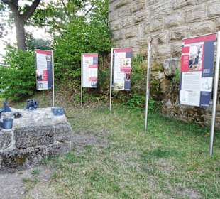 Infotafeln in der Burg Altenstein