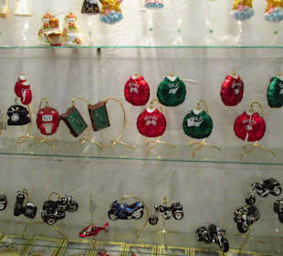 Ukázka ozdobiček - Vánoční dům