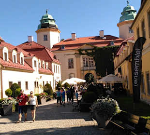 Auf dem Weg zum Schloß