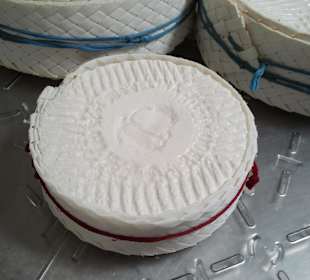 Ziegenkäse vom Besuch der Farm