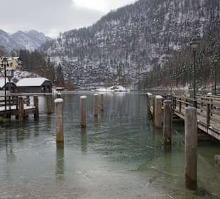 Königssee im Winter
