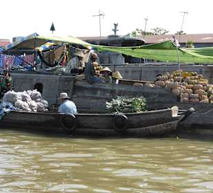 Delta Mekongu - targ wodny