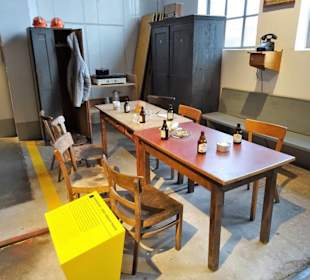 Der historische Pausenraum der Arbeiter