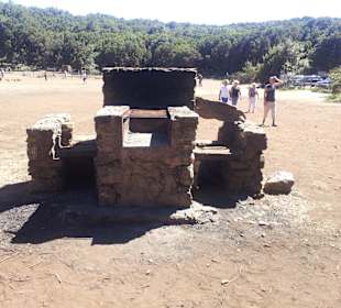 Grillplatz,da sind die Einheimnise am Wochenende