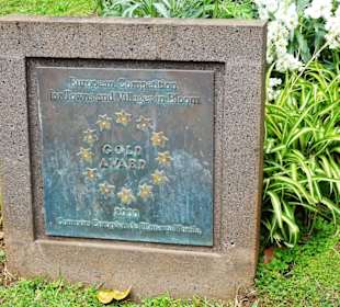 Auszeichnung des Stadtparks von Funchal