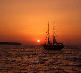 Sonnenuntergang vor Oia