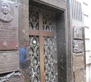 Grab von Familie Evita Peron