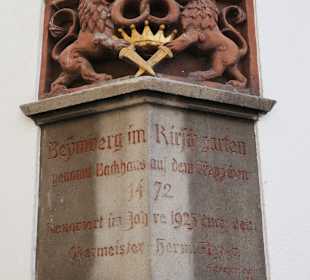 Das Haus des damaligen Bäcker