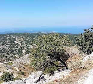 Auf dem Gipfel des Pantokrator