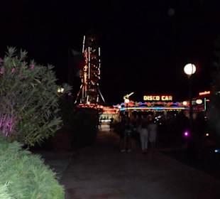 Diabelski młyn nocą