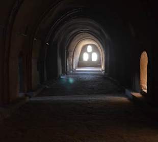 Zellengang im Dormitorium