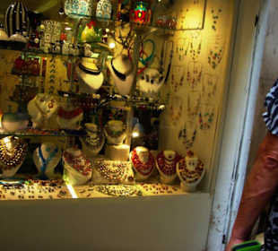 Waren im Verkaufsladen