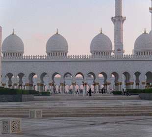 Große Sheikh Zayed Moschee Abu Dhabi