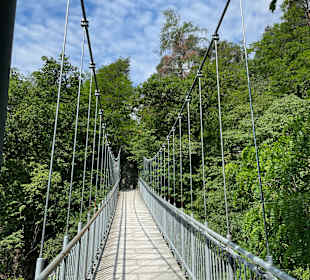 Hängebrücke am Waalweg