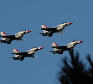 Air-Show - direkt vorm Balkon 