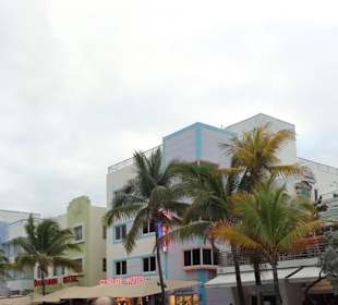 Blick auf den Ocean Drive