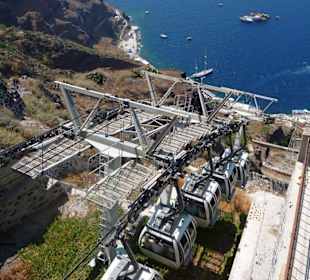Seilbahn hinunter zum alten Hafen..