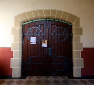 Eingang in der Turmhalle