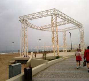 Strandpromenade im März