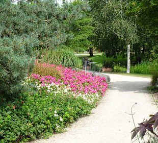 Rundgang durch den Park der Gärten