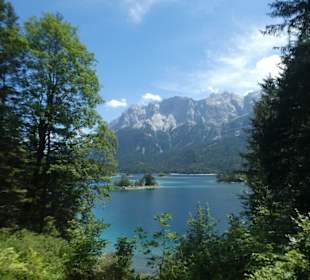 Eindruck von einem Spaziergang rund um den Eibsee