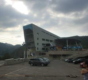 Almaty Skigebiet Chimbulak im Tal