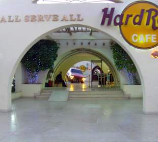 Eingang Hardrock-Café