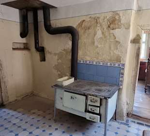 Küchenbereich mit Abzug