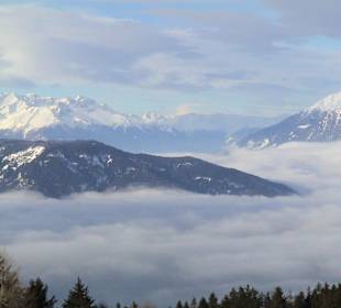 Ausblick vom Jaufenhaus auf unsere Bergwelt
