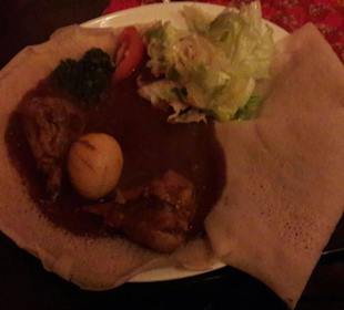 ...typisch athiopisches Essen..