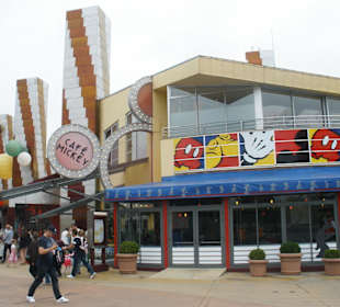 Außenansicht Cafe Mickey