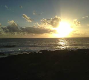 Sonnenuntergang Playa Blanca