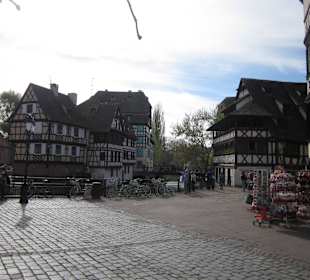 Altstadt Straßburg im Frühling