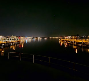 Zürichsee bei Nacht