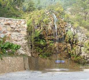Wasserfall am Dimcay oder türkische Autowaschanlage