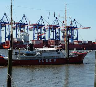 Feuerschiff Elbe 3 im Museumshafen Oevelgönne