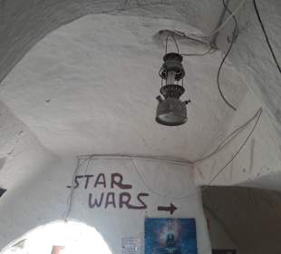 Kulisse von Krieg der Sterne