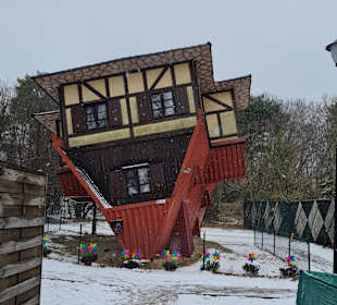 Haus steht Kopf Swinoujscie/Swinemünde
