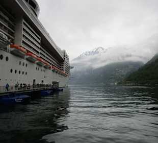 MSC im Geirangerfjord