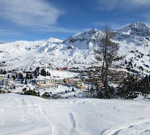 Ausblick von der Piste