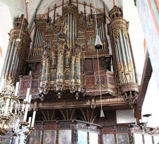 Orgel an der Westwand